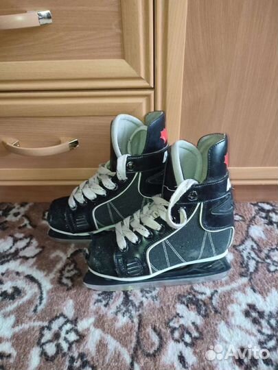 Коньки б/у, р-р 32