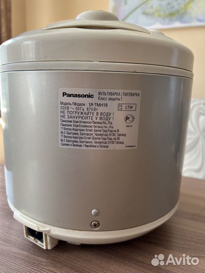 Мультиварка Panasonic SR-TMH18LTW