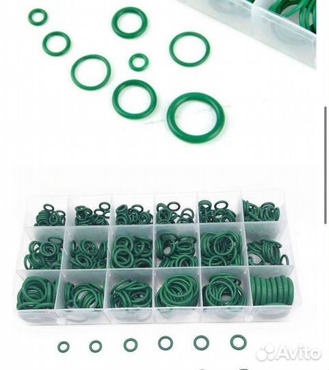 Набор уплотнительных колец 270шт