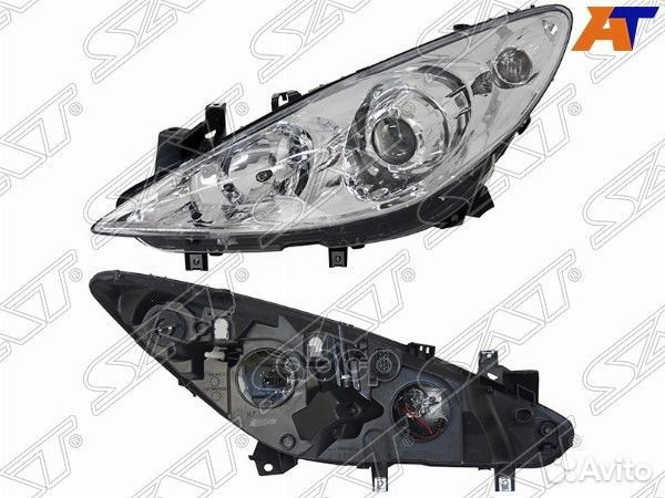 Фара Peugeot 307 05-08 (Спереди/ Слева)