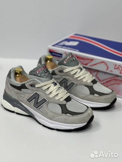 Кроссовки New Balance 990 серые 6