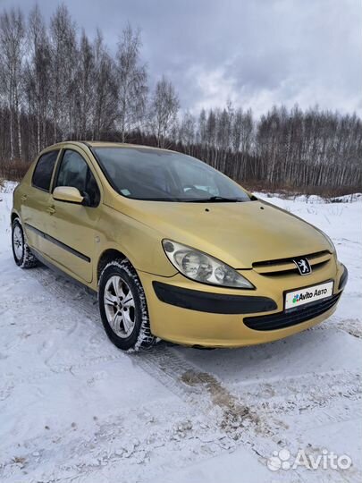 Peugeot 307 1.6 МТ, 2001, 141 438 км