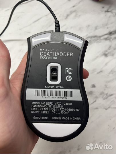 Игровая мышь razer deathadder essential