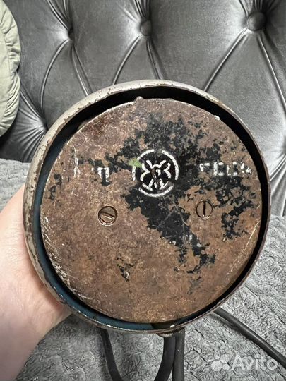 Старинная настольная лампа ретро СССР