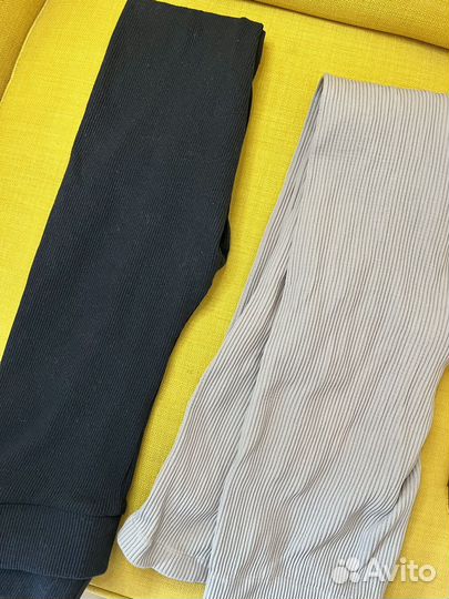 Легинсы в рубчик