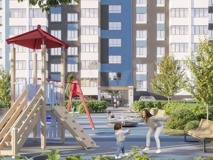 2-к. квартира, 53,4 м², 3/8 эт.