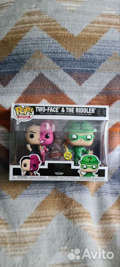 Funko pop Two-face & the Riddler