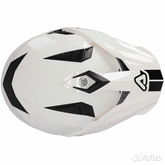 Acerbis flip FS-606 White Adventure Integral Motorcycle Мотошлем