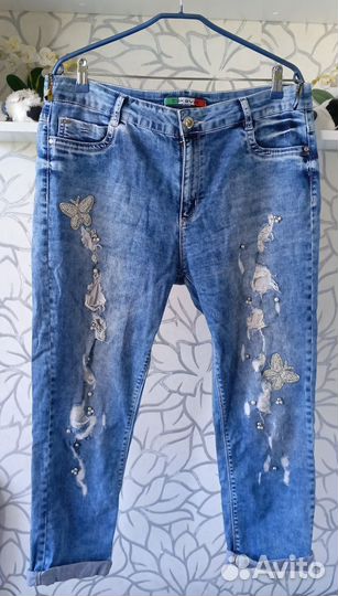 Женские джынсы и бриджы 50р