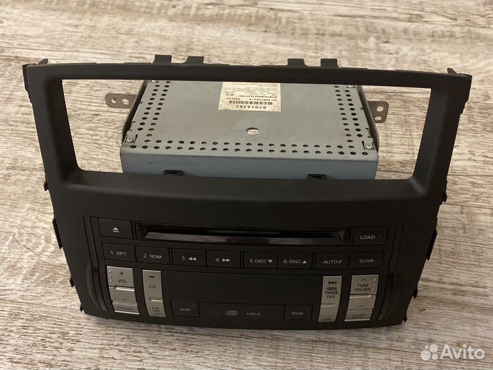 Штатная магнитола mitsubishi pajero 4