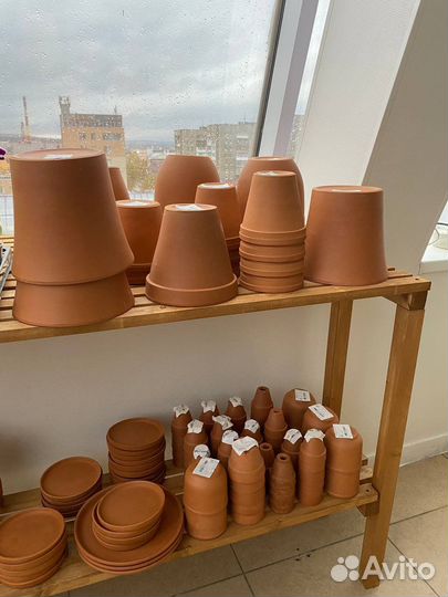 Керамические горшки