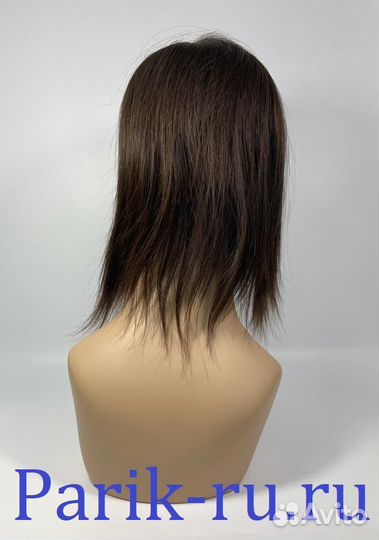 Накладка из натуральных волос. Цвет разный