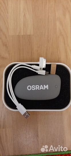 Внешний аккумулятор Osram Power bank с комплектом