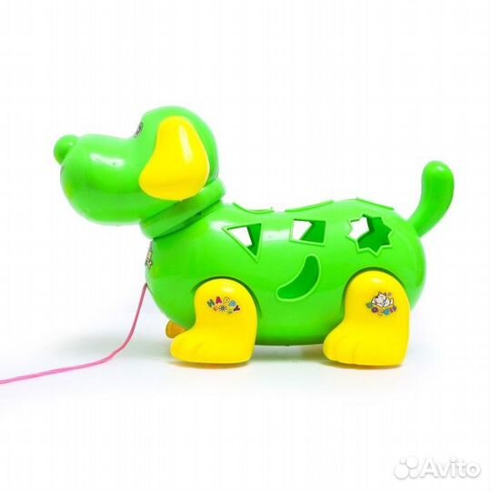 Каталка-сортер на верёвке 