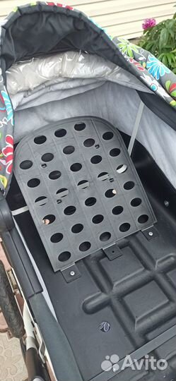 Коляска 2 в 1, люлька и прогулочный блок