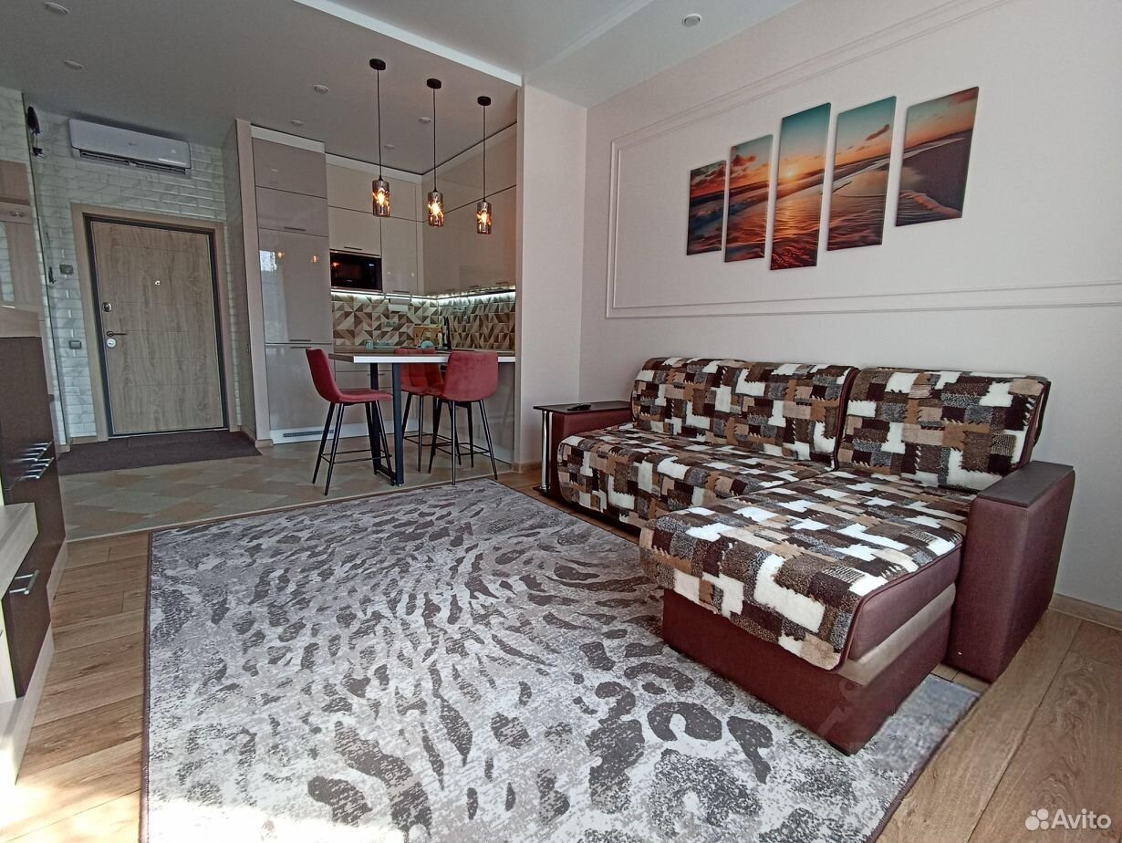 1-комнатная квартира, 44 м² — фото 1