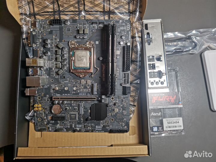 Процессор intel core i5 11400f комплект