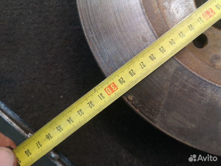 Диски тормозные задние 300мм Audi A4 A5 A6 A7 Q5