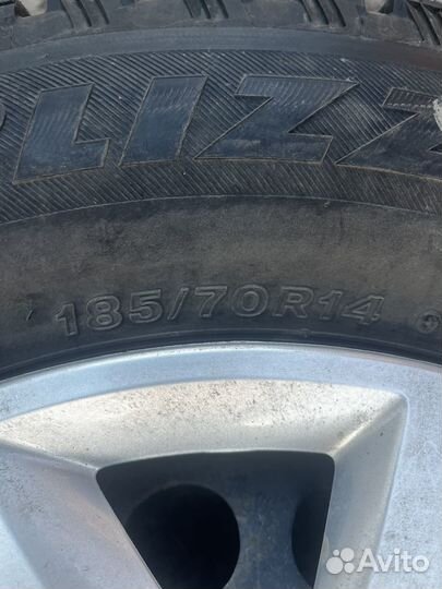 Колёса зимние Bridgestone Blizzak 185/70 r14