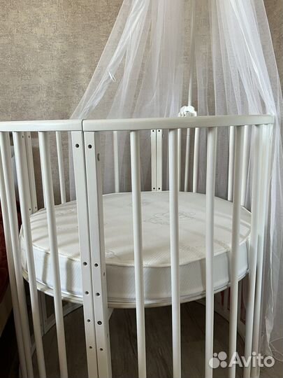 Матрас детский круглый