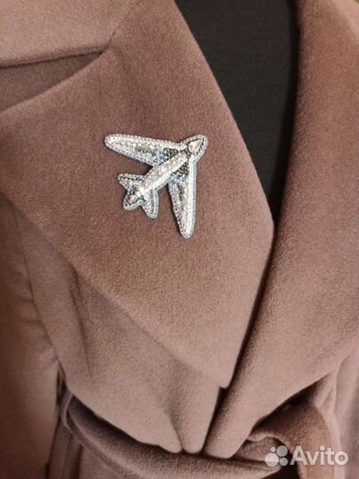 Брошь Самолет