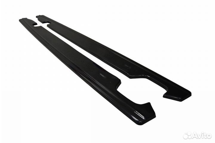 Накладки на пороги Audi A6 C7 S-line (14-18) MD