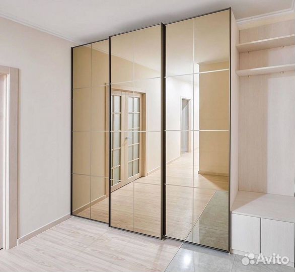 Шкаф купе встроенный со сборкой