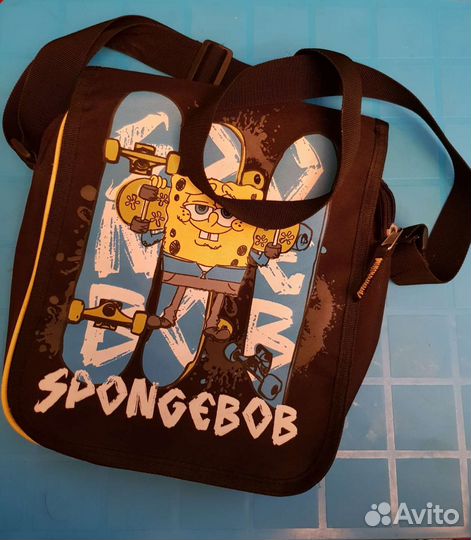 Портфель сумка кейс spongebob оригинал