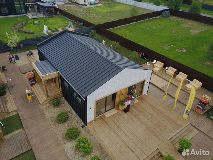 Домокомплект каркасный дом Финляндия M