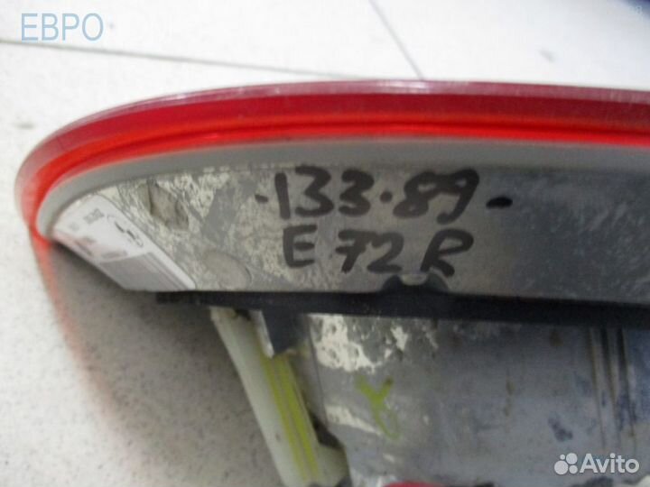 Стоп правый в багажник BMW E72 hybrid s1088336