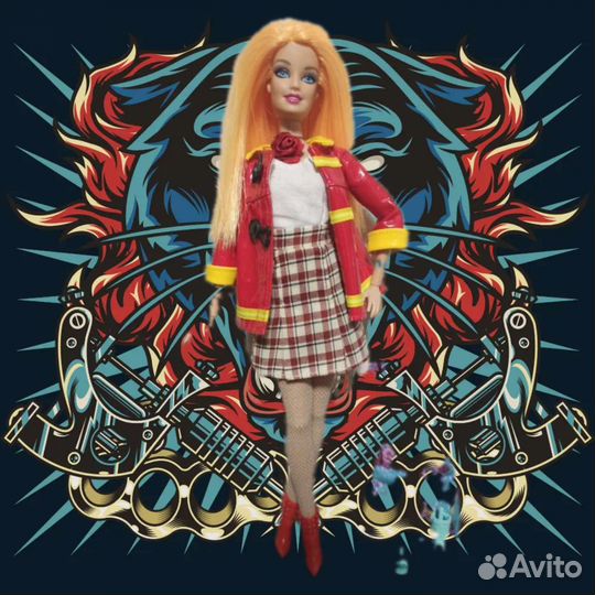 Кукла барби шарнирная