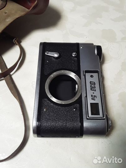 Фотоаппарат фэд 5В СССР кожаный чехол