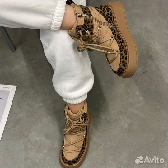 Ботинки женские с мехом Дутики Highlander