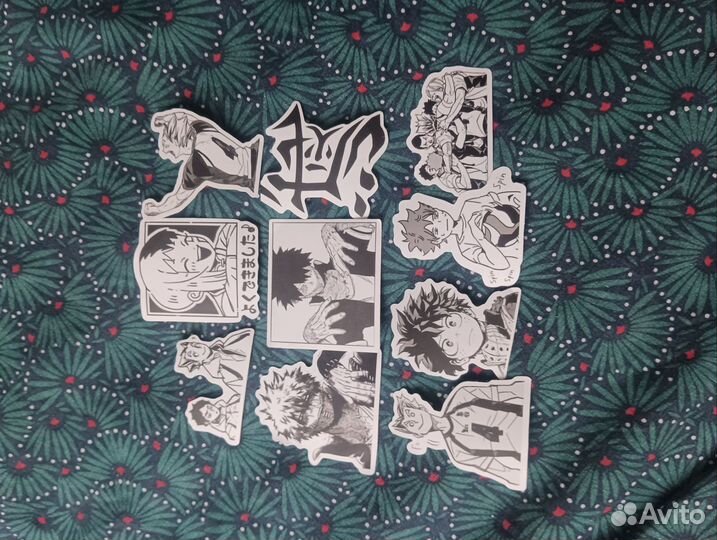 Стикеры наклейки аниме