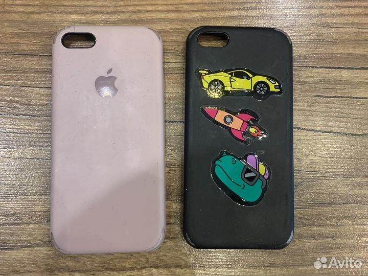 Чехол на iPhone 5 / 5с / 5s / SE, 2 шт