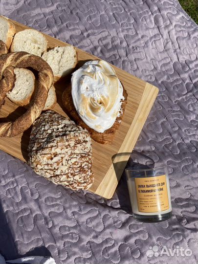 Натуральные свечи из кокосового воска