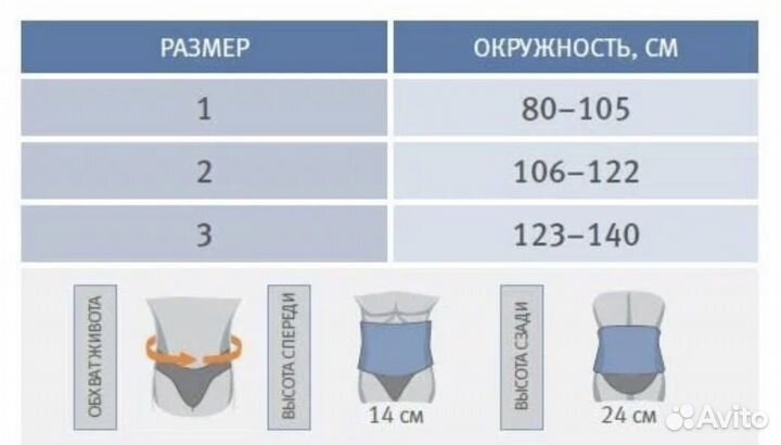 Бандаж для беременных Orliman