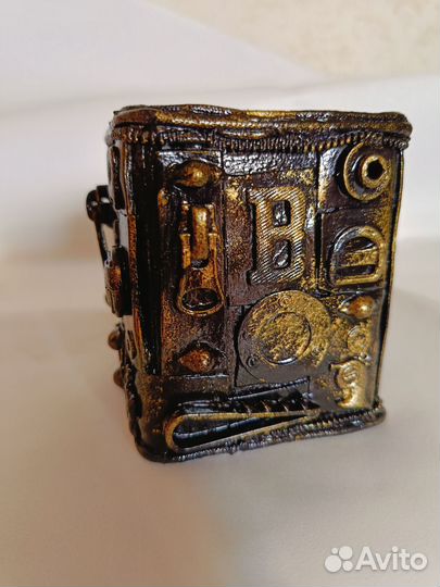 Карандашница в стиле стимпанк