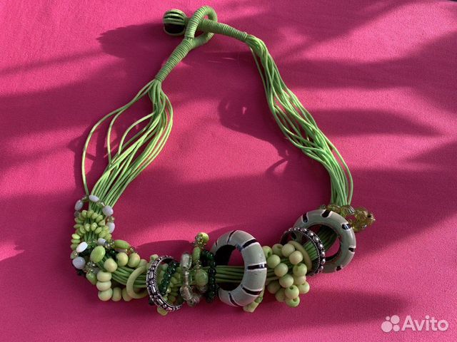 Бусы ожерелья колье женские куча всего