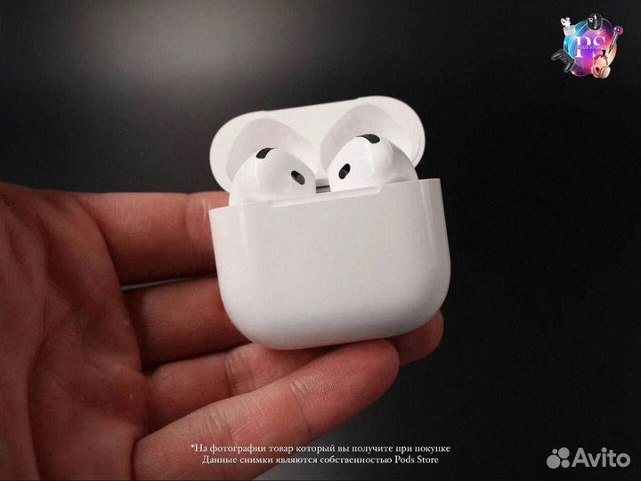 Превосходный звук AirPods 4