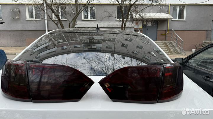 Задние фонари на volkswagen jetta 6 до рест