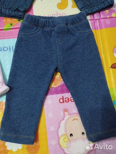 Детская одежда для девочек пакетом 68 74