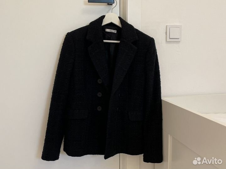 Твидовый пиджак Mango