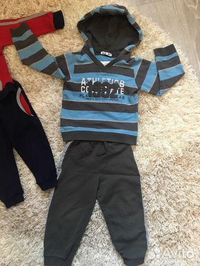 Спортивные костюмы на мальчика р.86-92