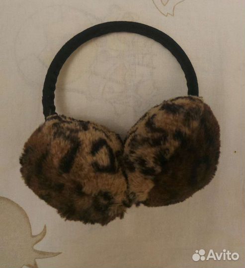 Меховые наушники для девочек