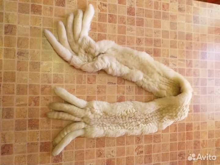 Шарф меховой