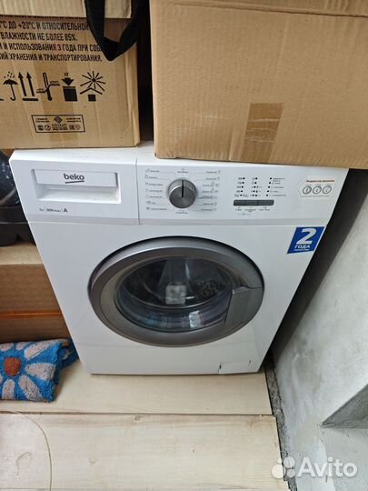 Beko Стиральная машина WRS54P1BSW, бу