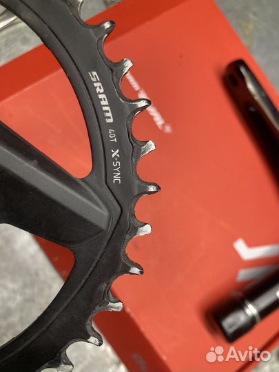 Шатуны с измерителем мощности sram rival axs quarq