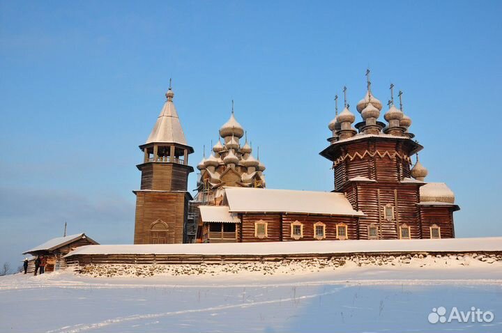 Остров Кижи из Петрозаводска в новогодние праздник