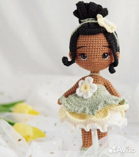 Амигуруми, перевод, мастер классы, куклы принцессы